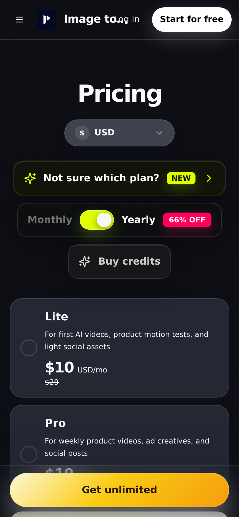 Pricing