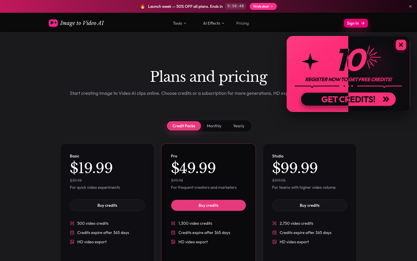 Pricing