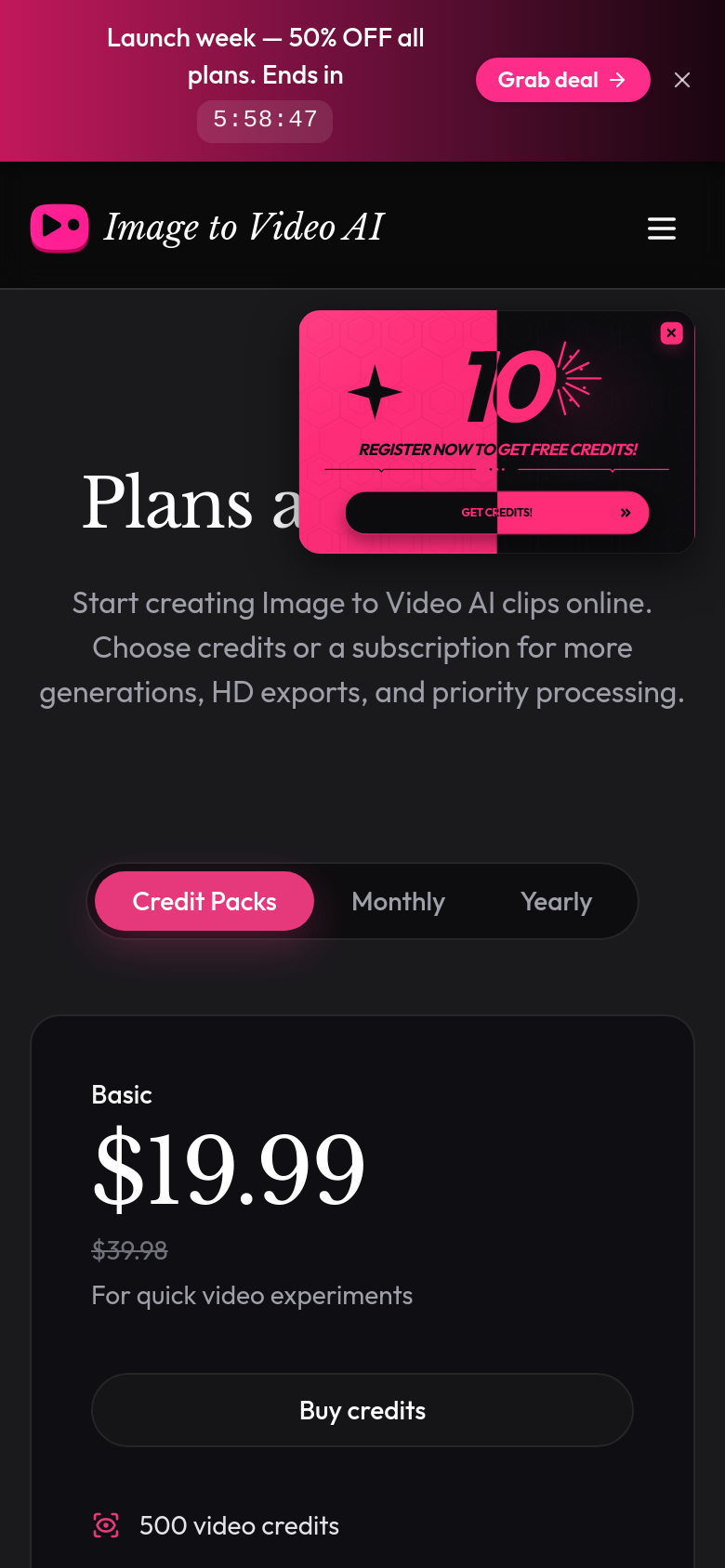 Pricing