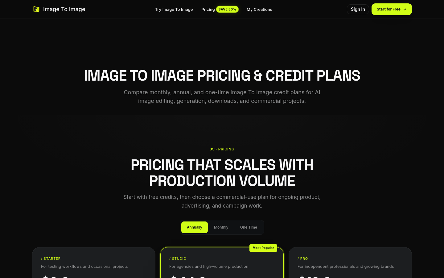Pricing