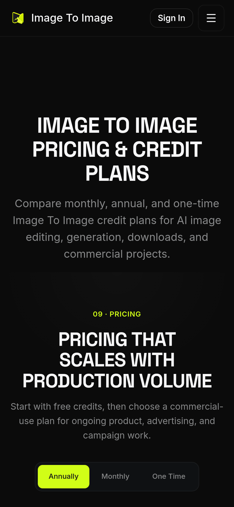Pricing