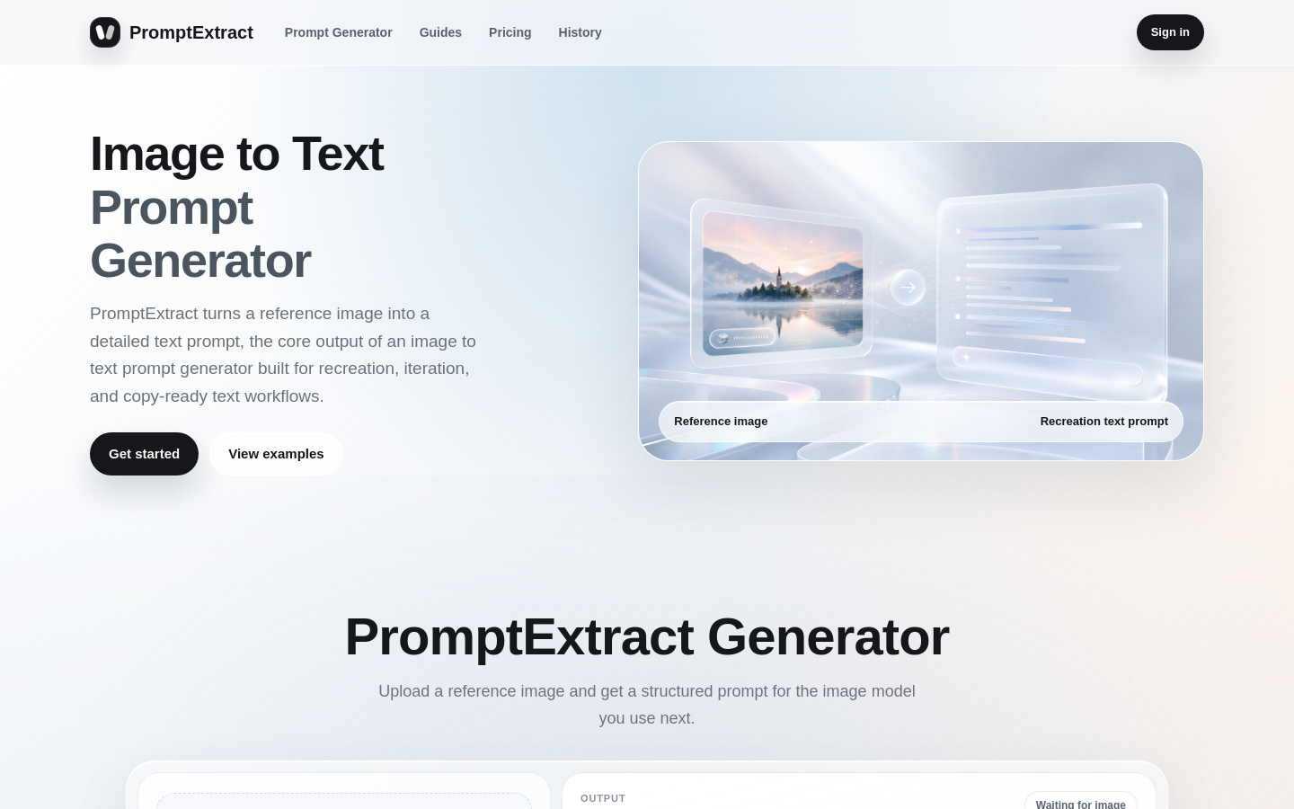 Captured Homepage / Lander