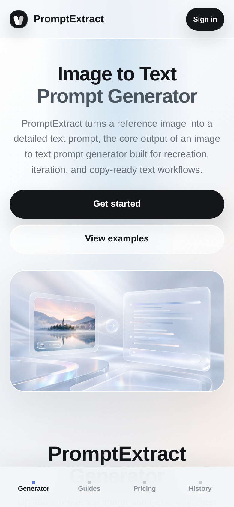 Homepage / Lander