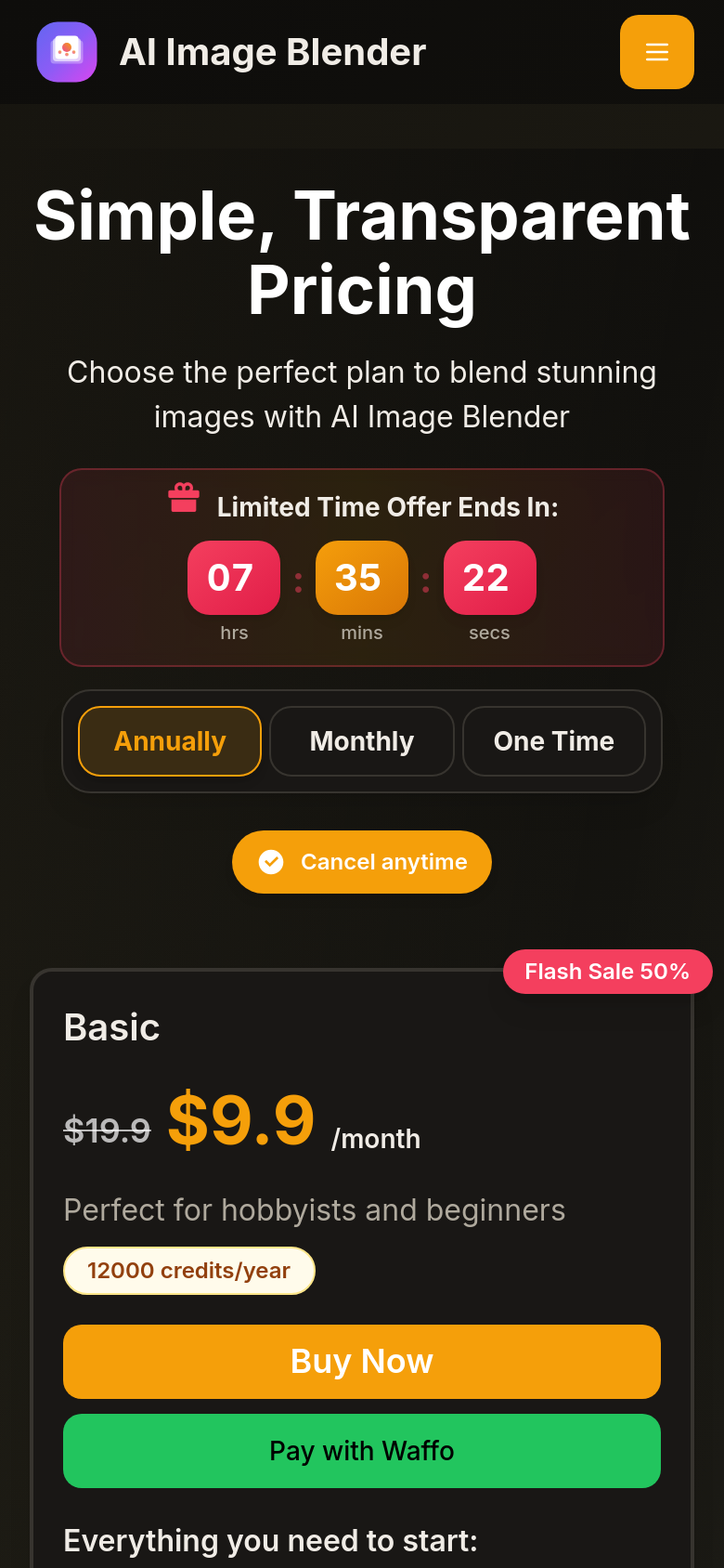 Pricing