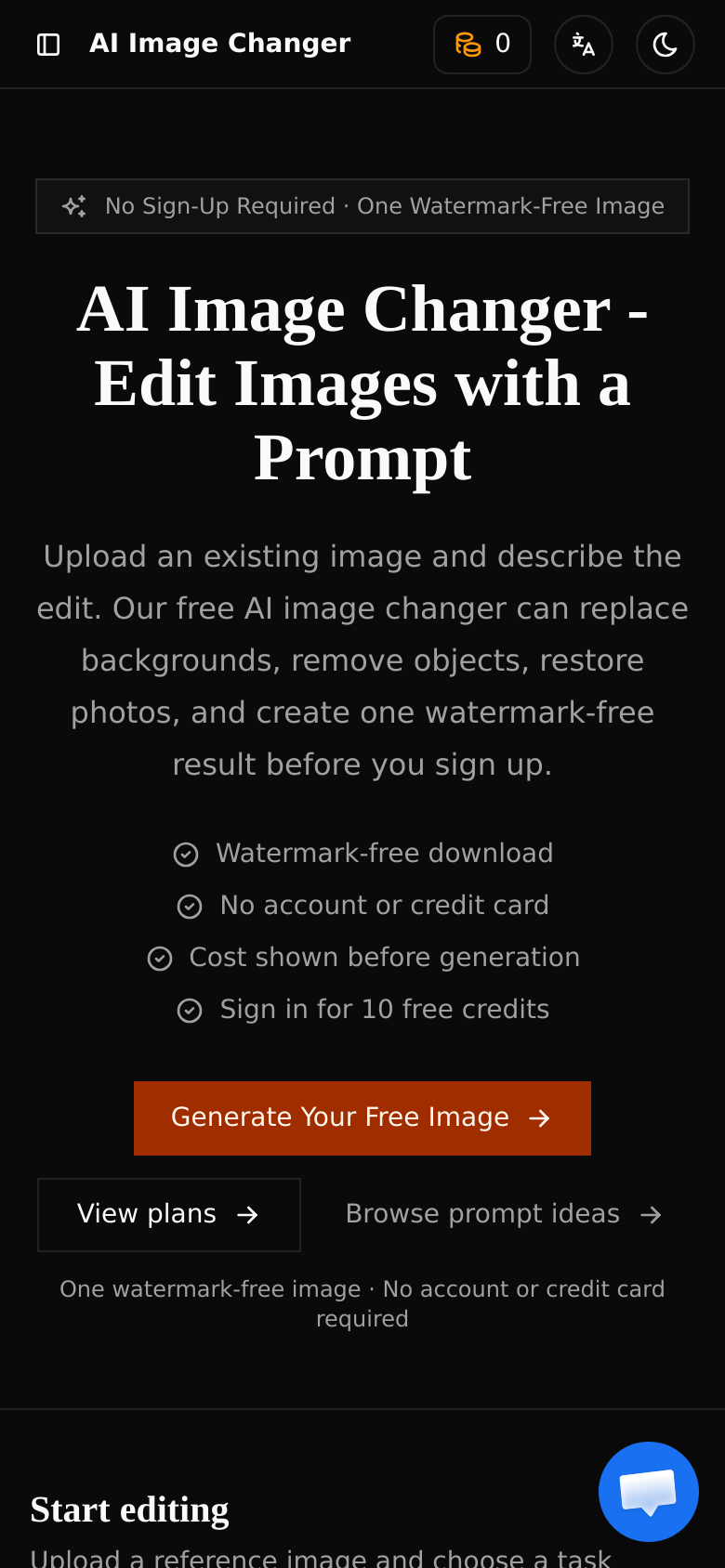 Homepage / Lander