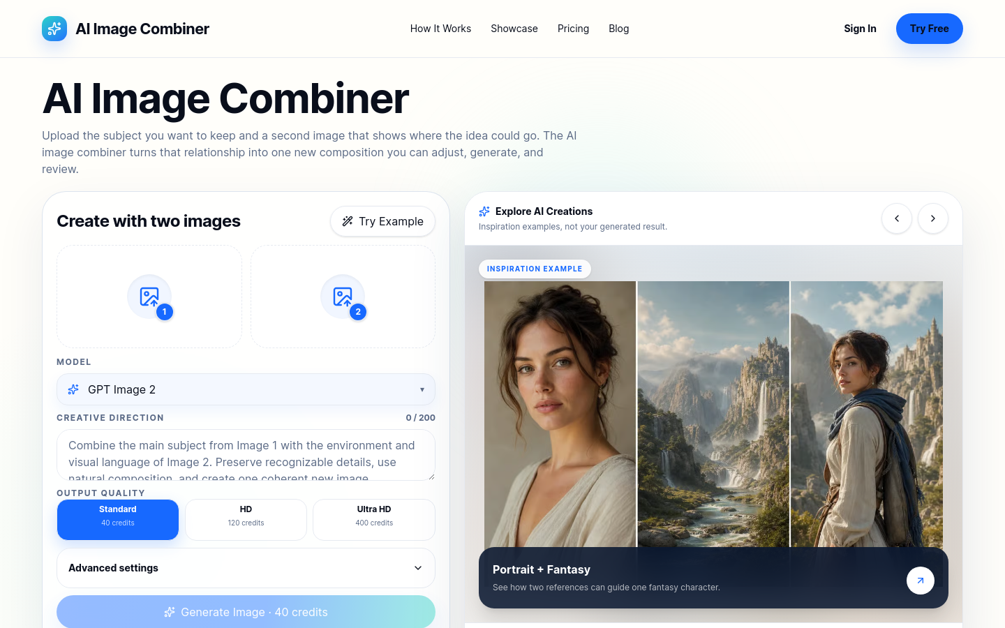 Captured Homepage / Lander