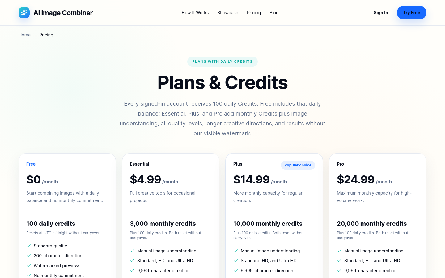Pricing