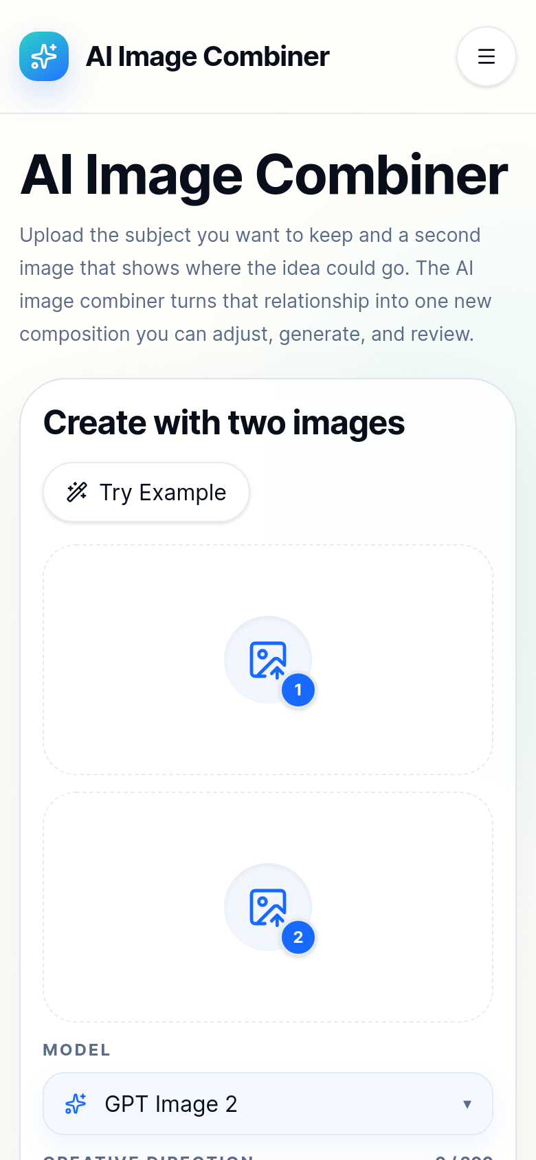 Homepage / Lander