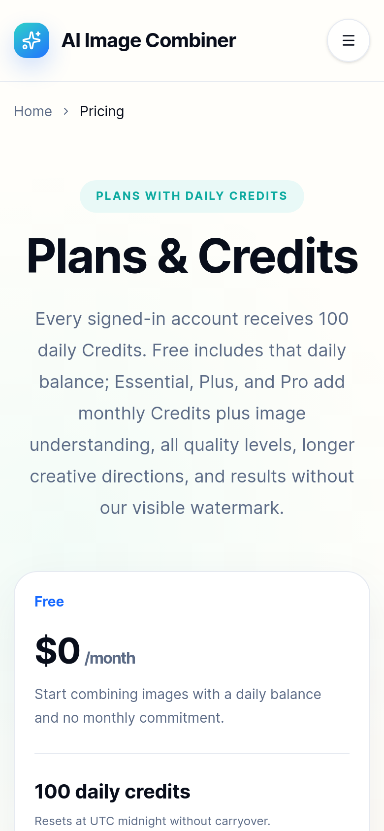 Pricing