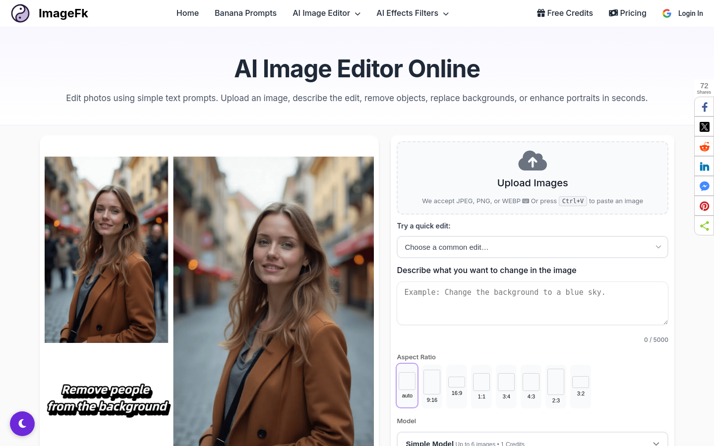 Captured Homepage / Lander