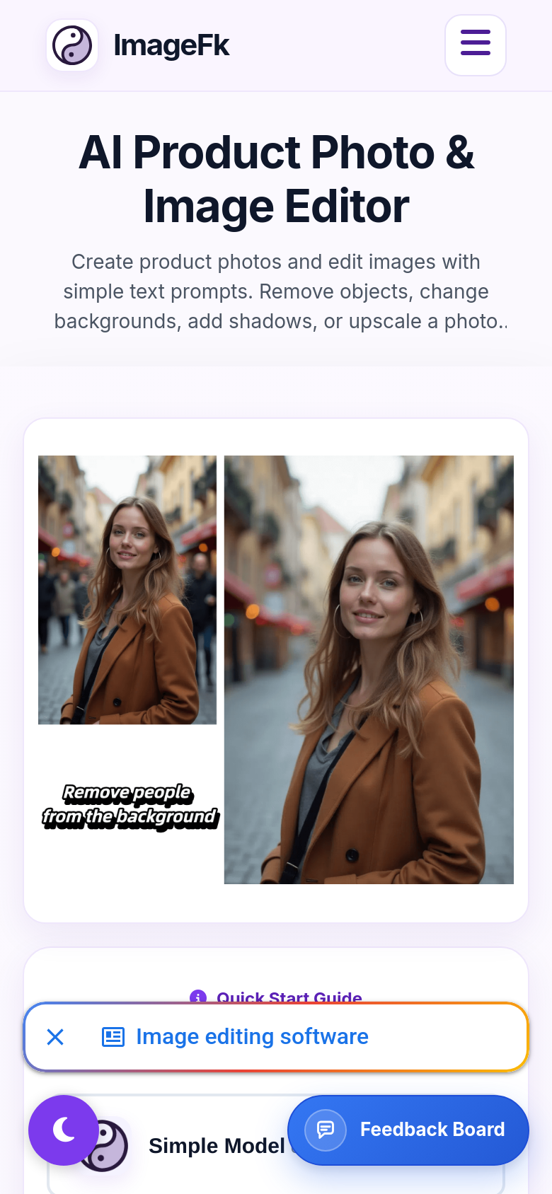 Homepage / Lander