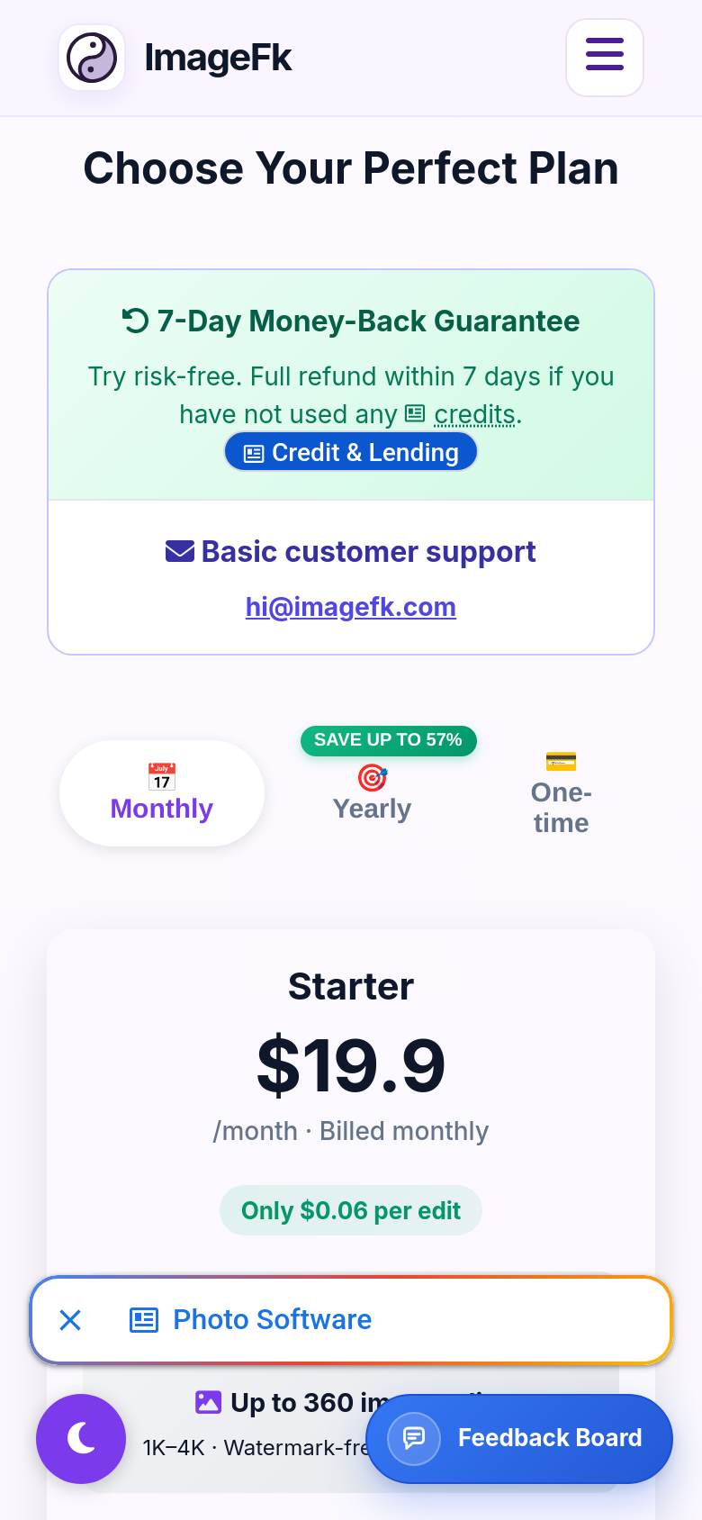Pricing