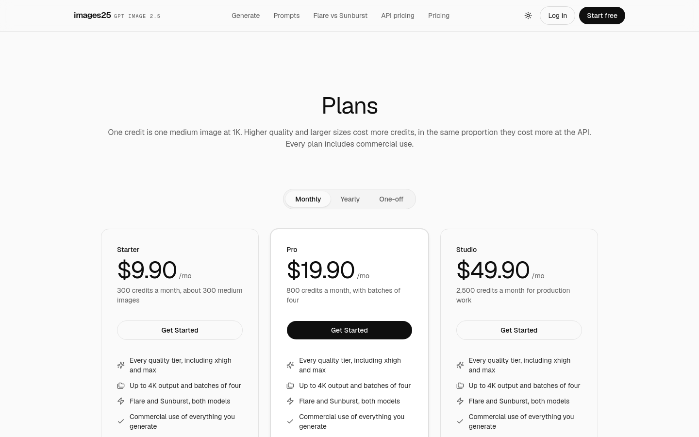 Pricing