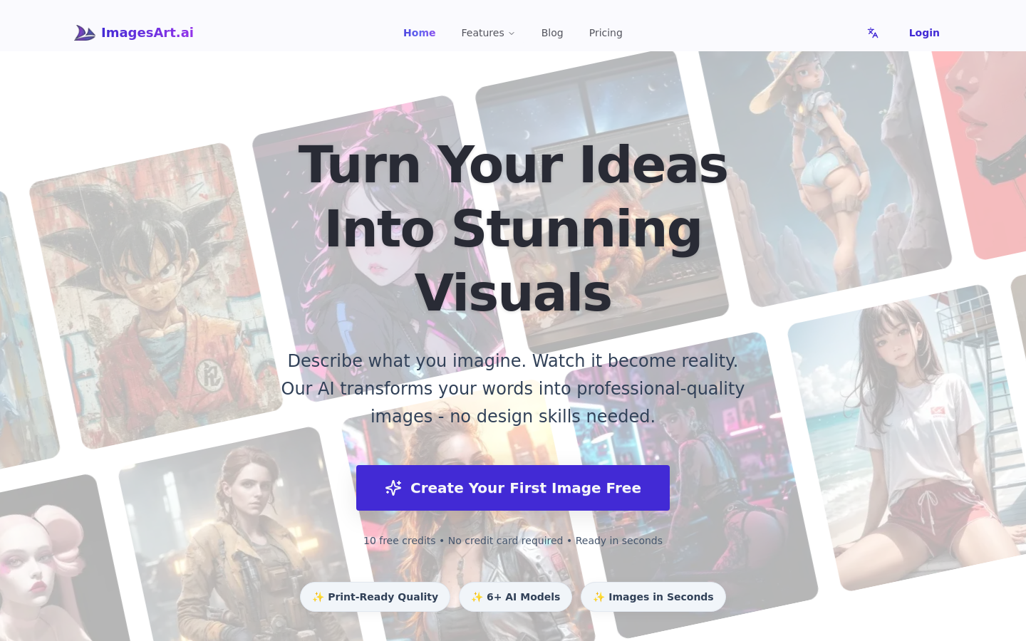 Captured Homepage / Lander