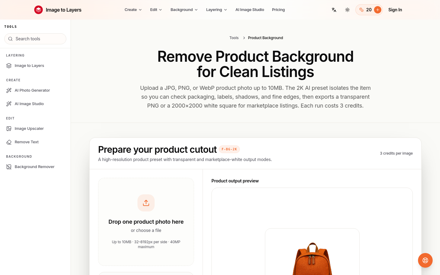 Product Background Remover