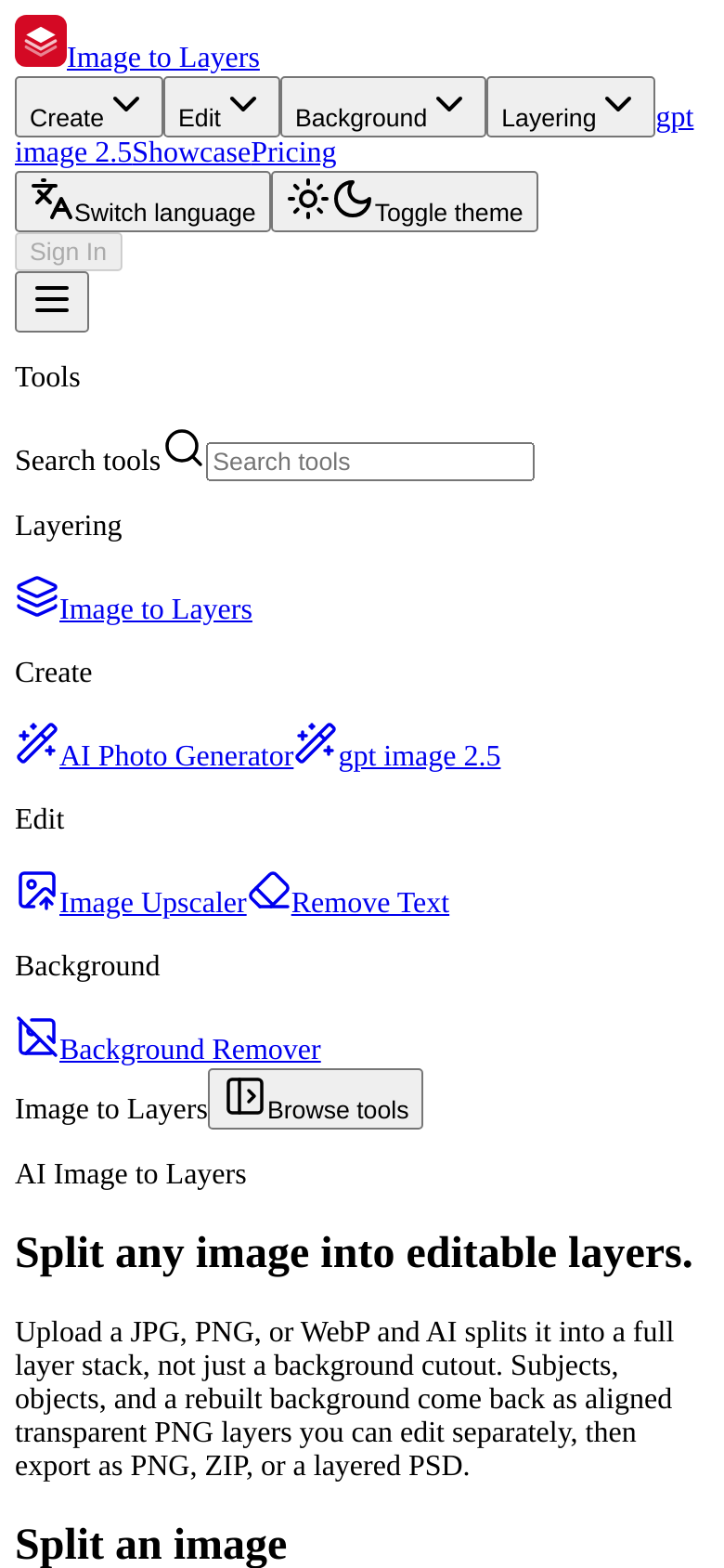 Homepage / Lander