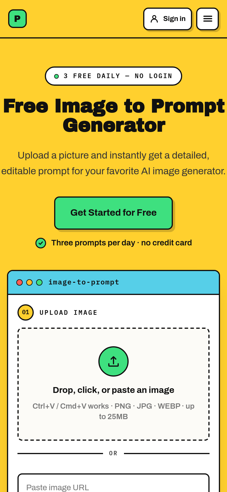 Homepage / Lander