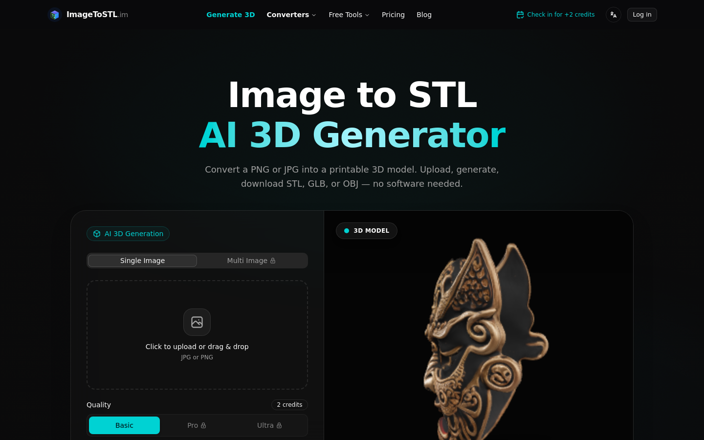 Captured Homepage / Lander