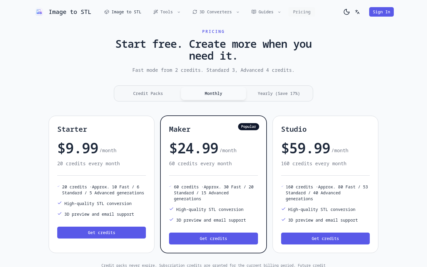 Pricing