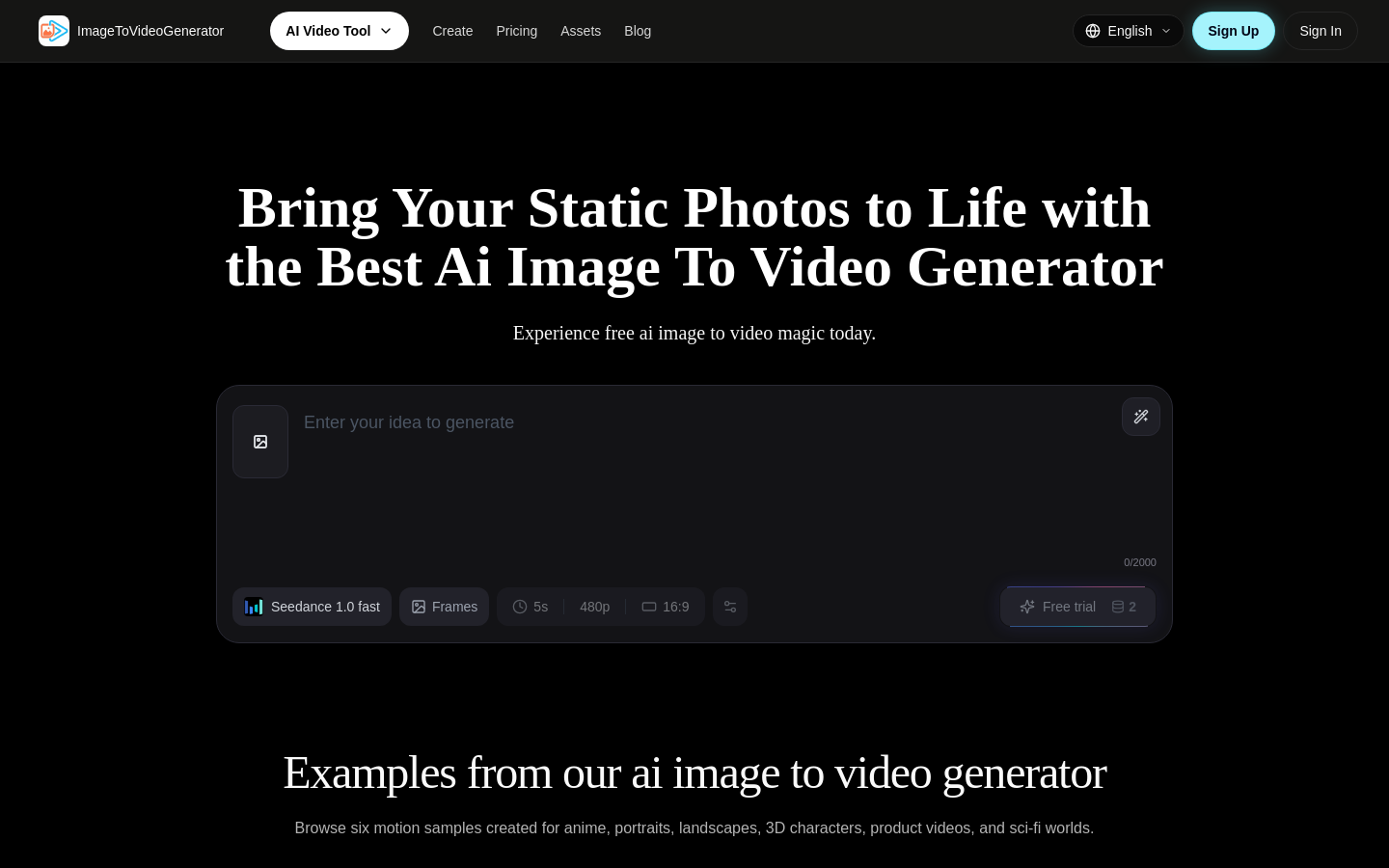 Captured Homepage / Lander