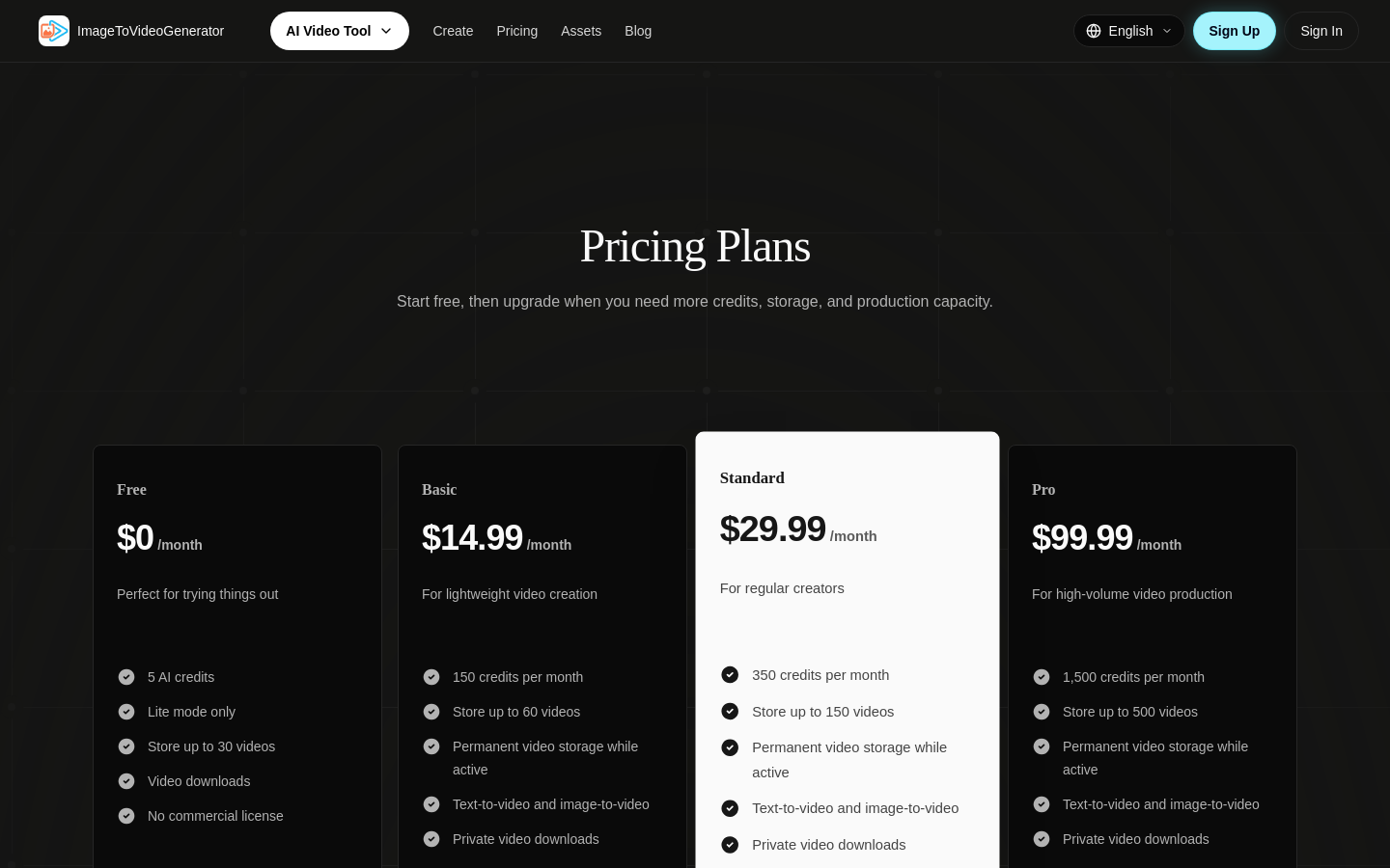 Pricing