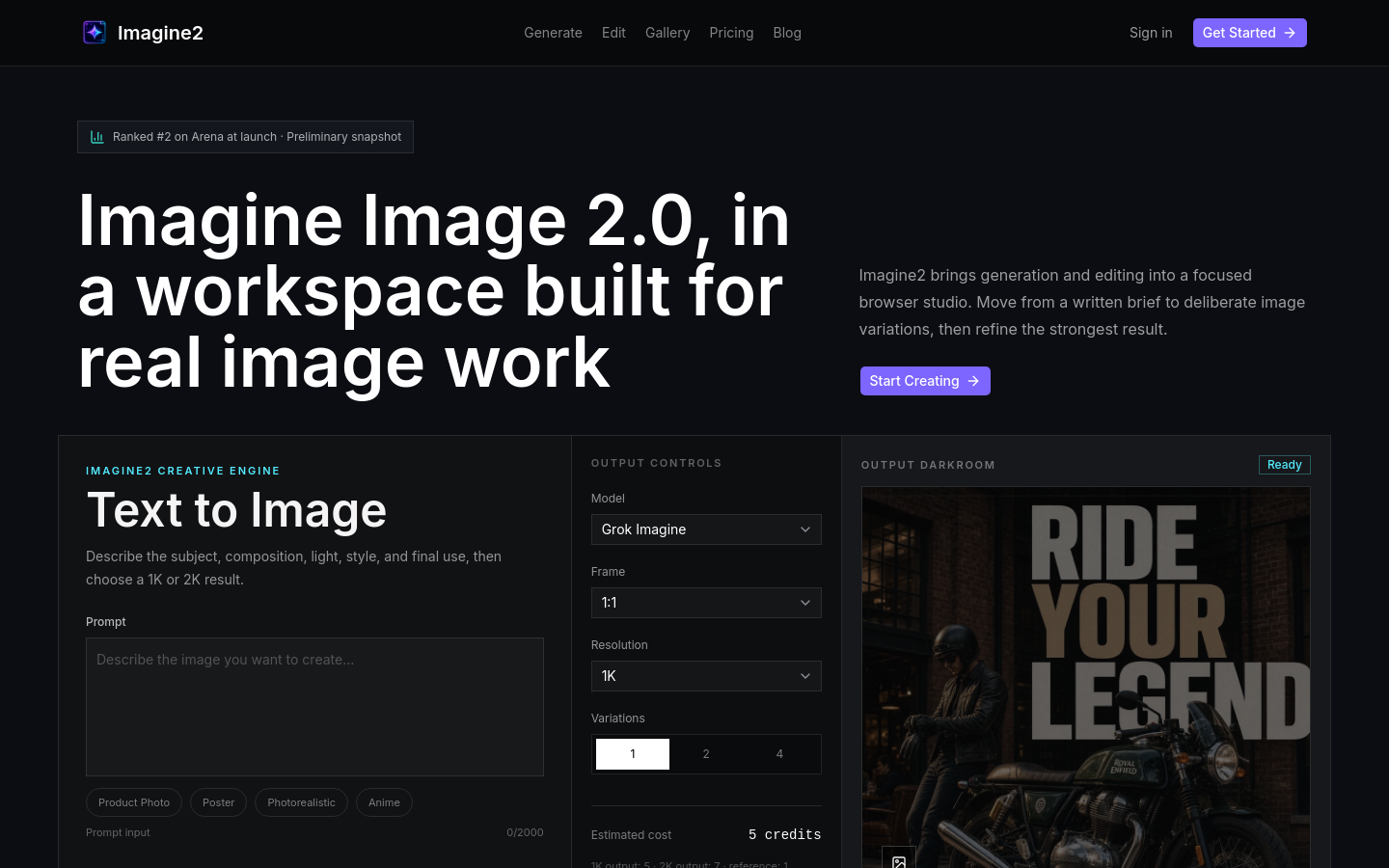 Captured Homepage / Lander