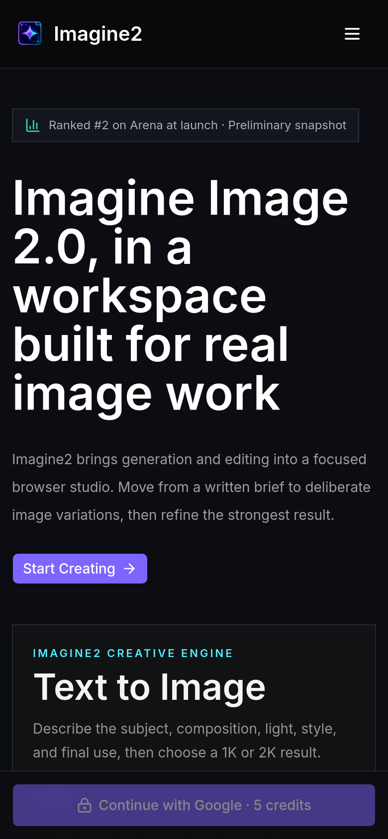 Homepage / Lander