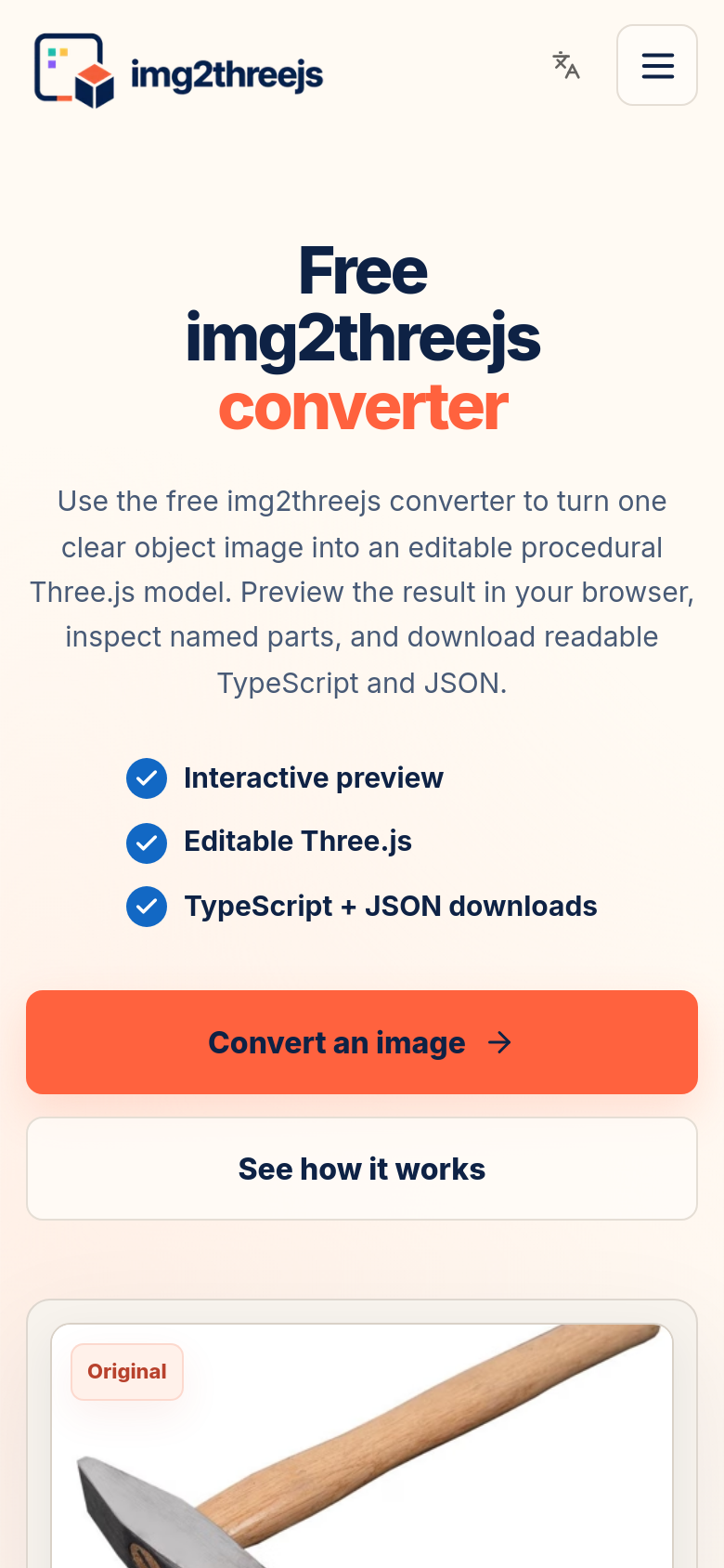 Homepage / Lander