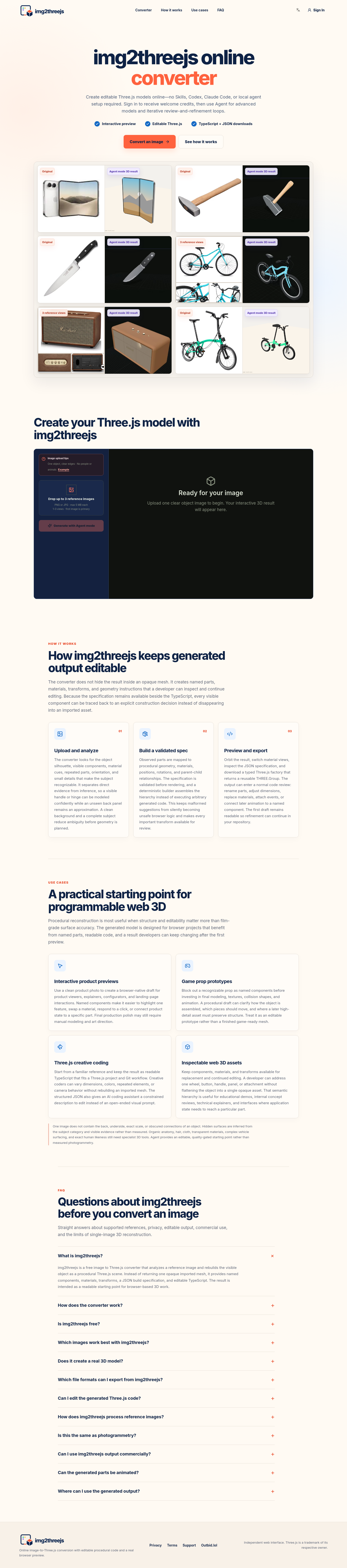 img2threejs.com — 