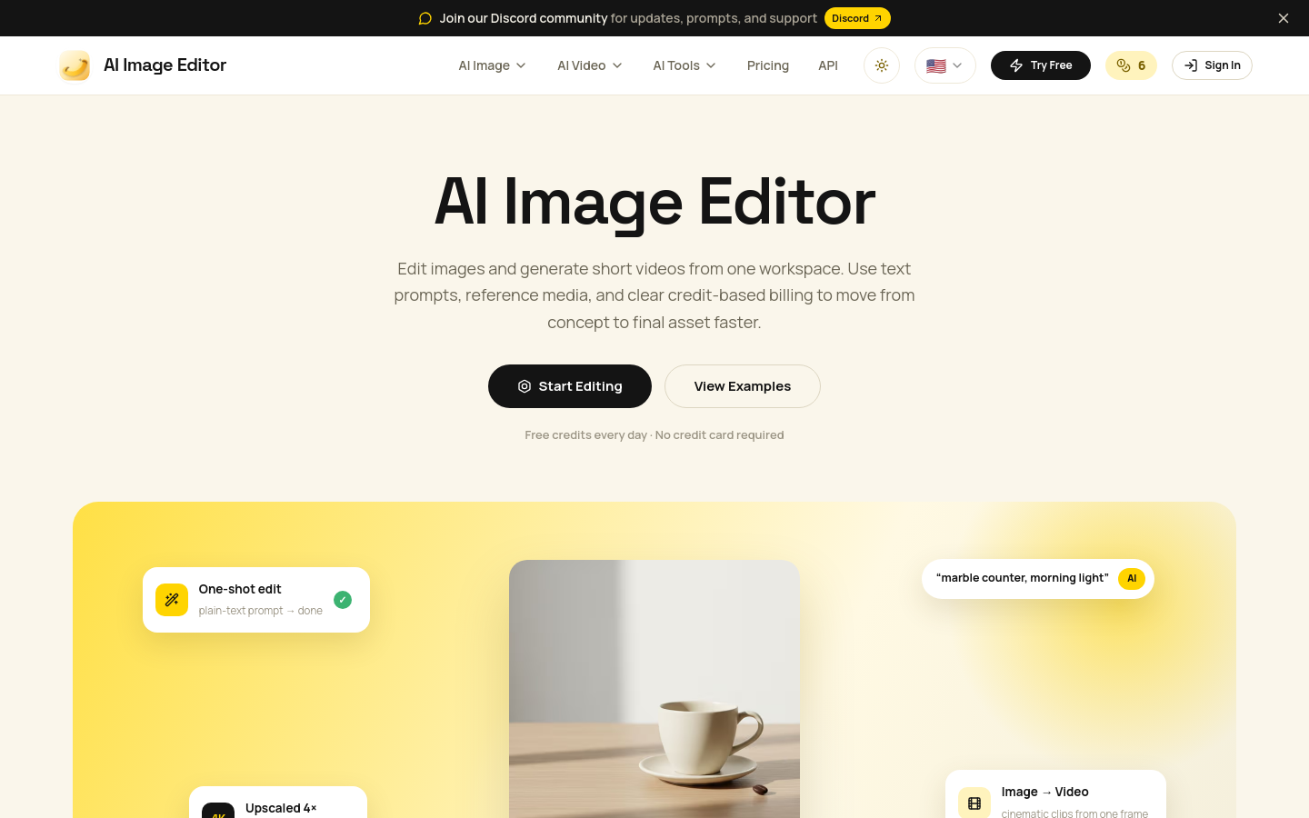 Captured Homepage / Lander