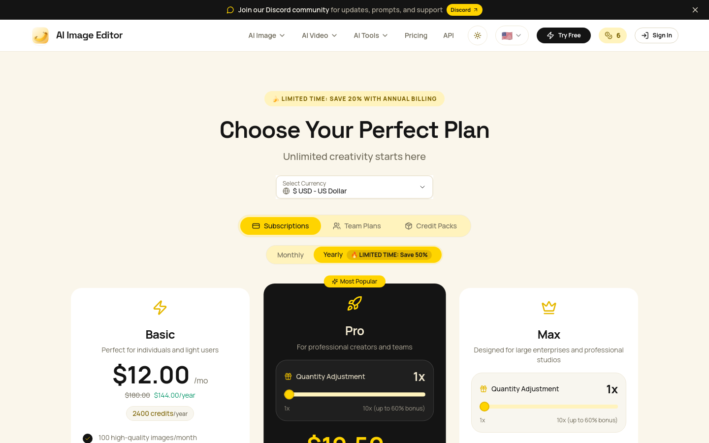 Pricing