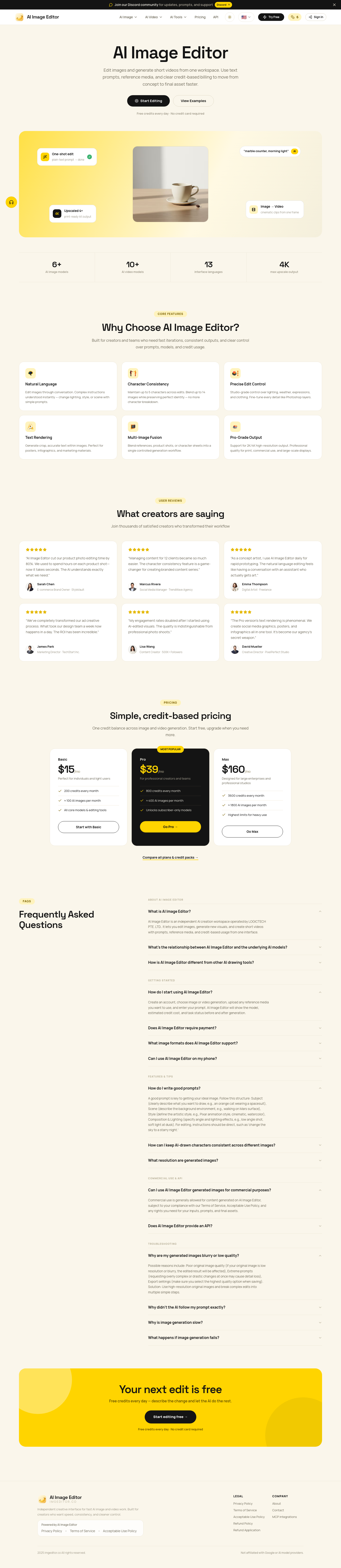 imgeditor.co — The Pricing Page