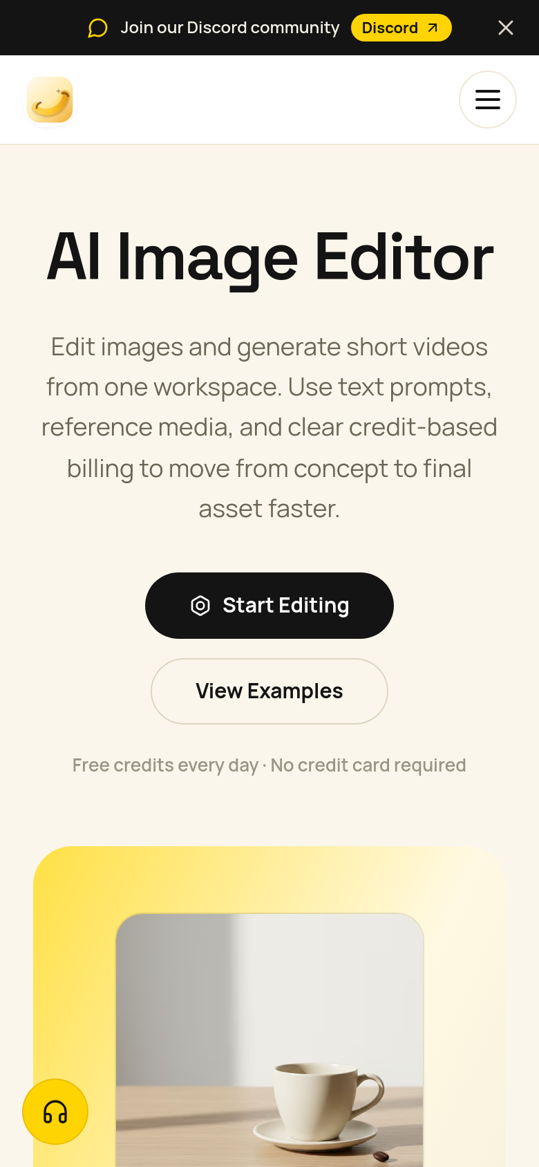 Homepage / Lander