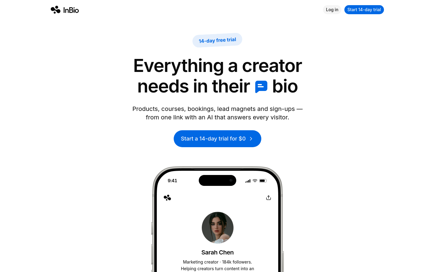 Captured Homepage / Lander