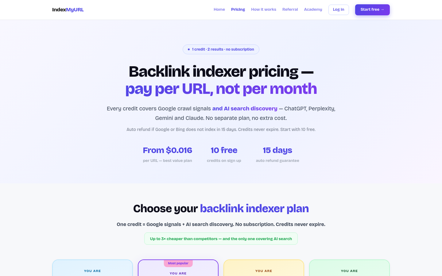 Pricing