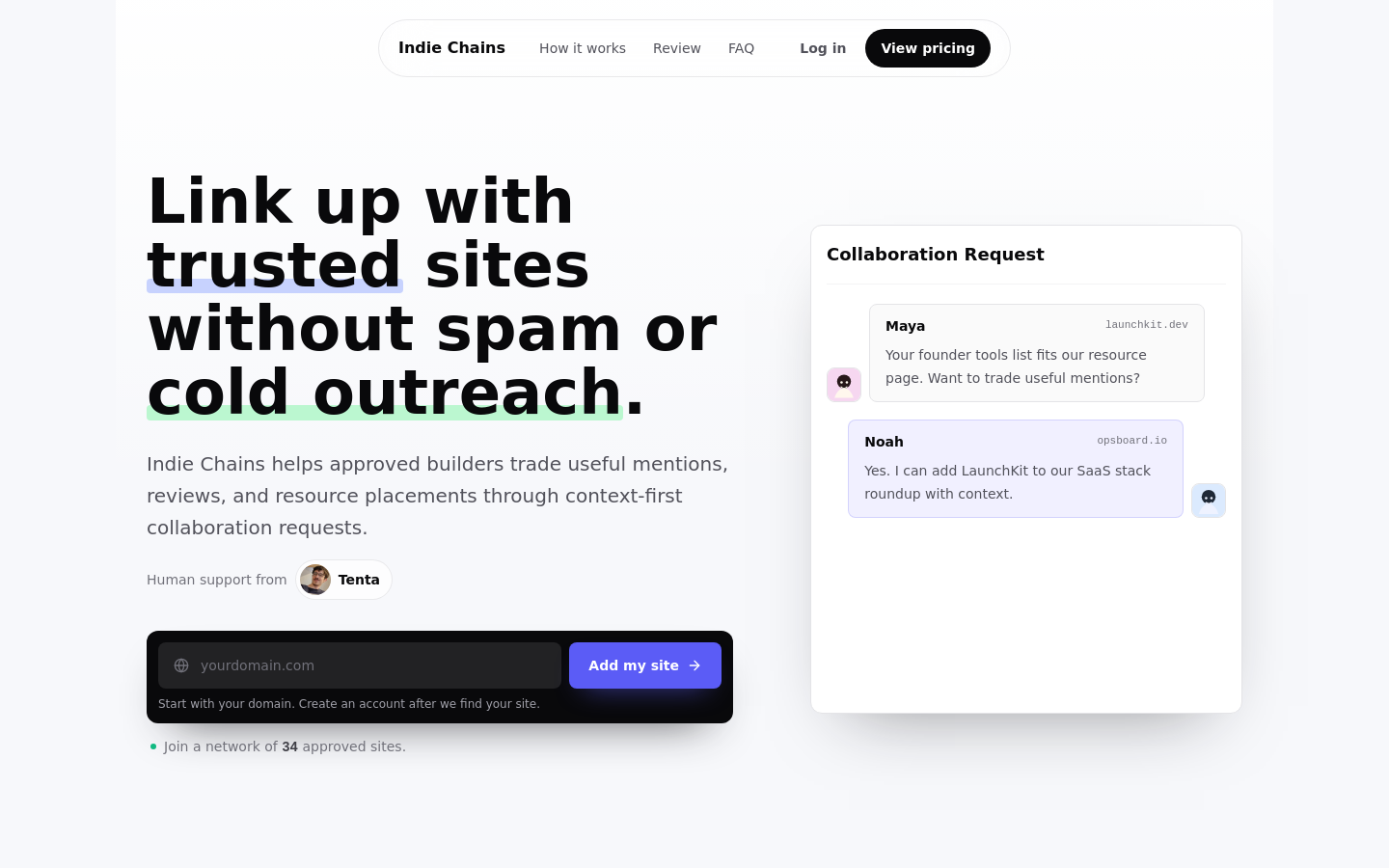 Captured Homepage / Lander