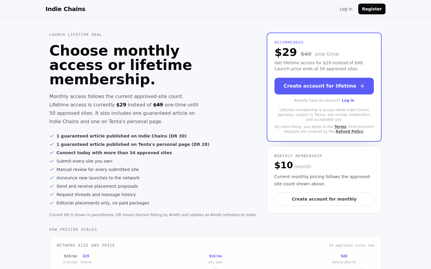Pricing