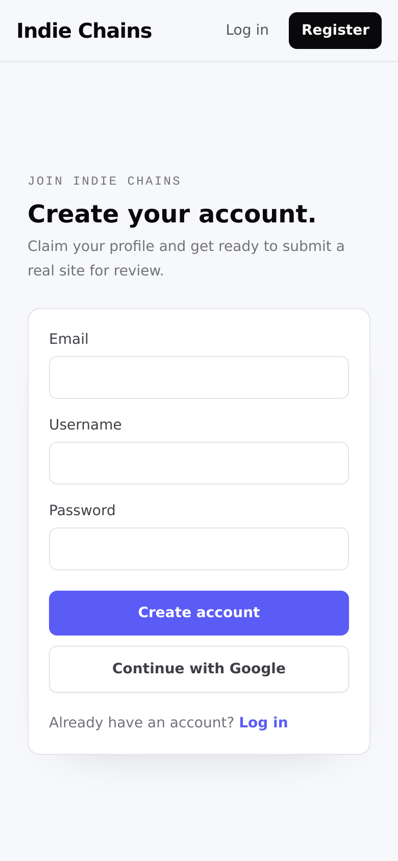 Register