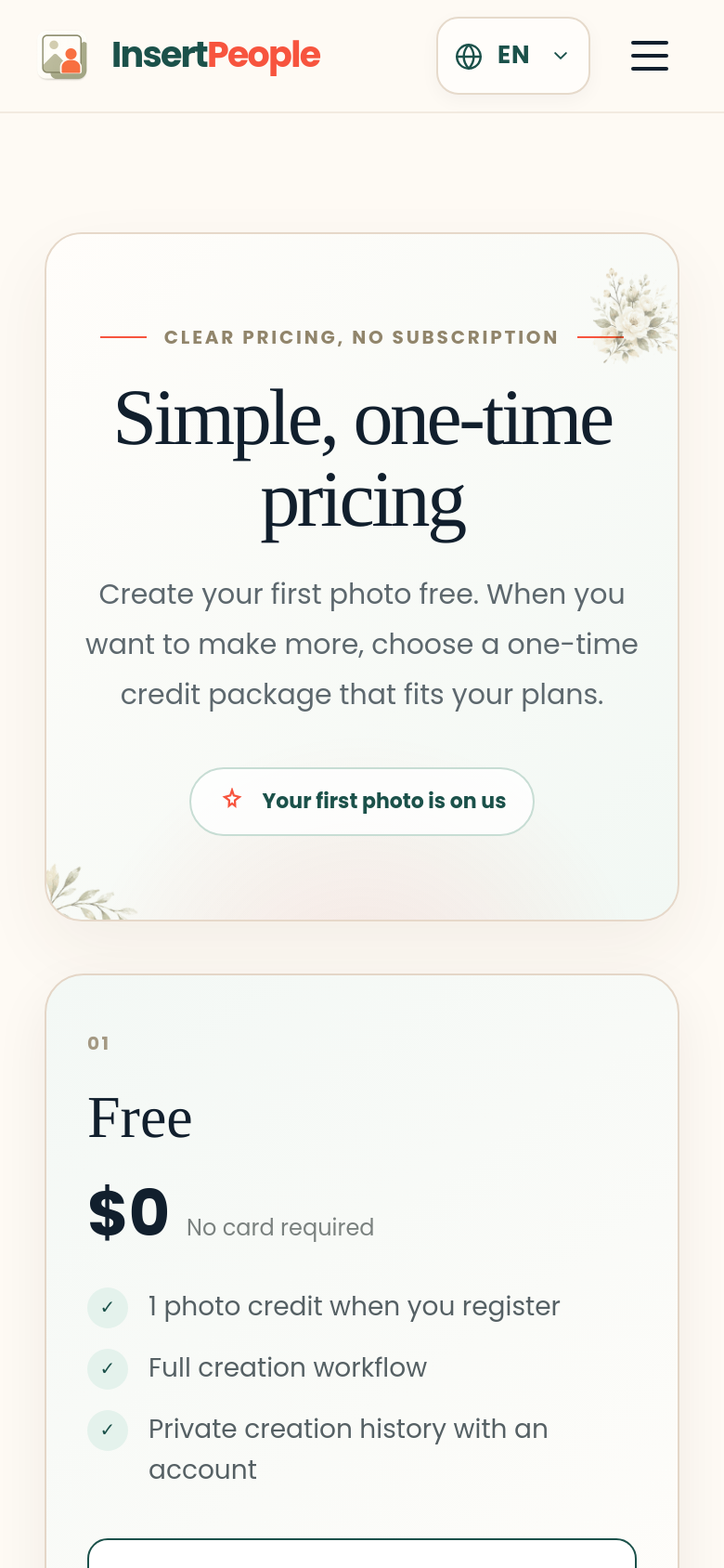 Pricing
