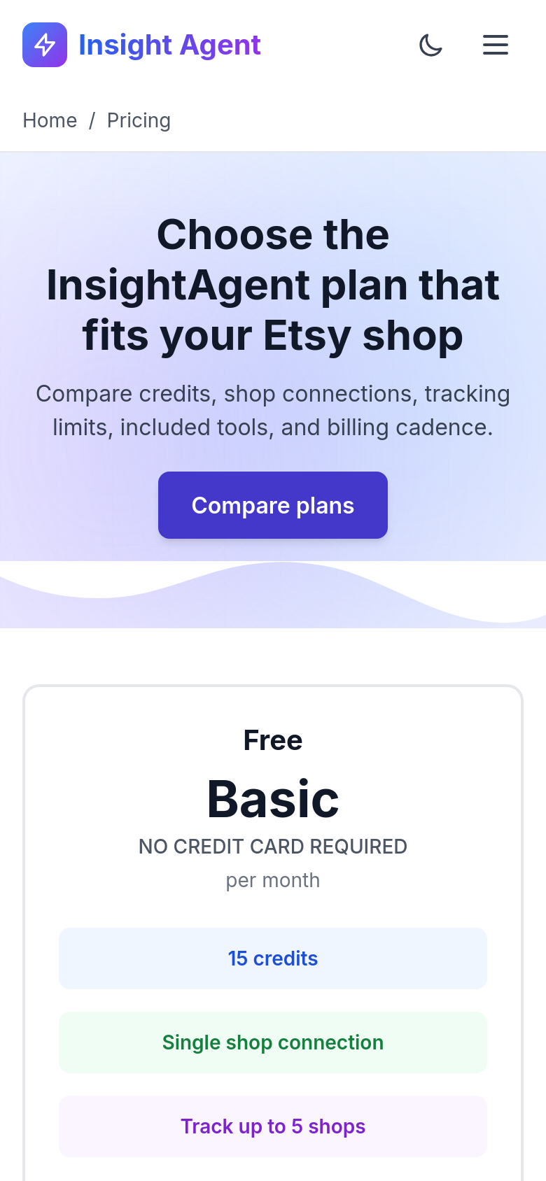 Pricing