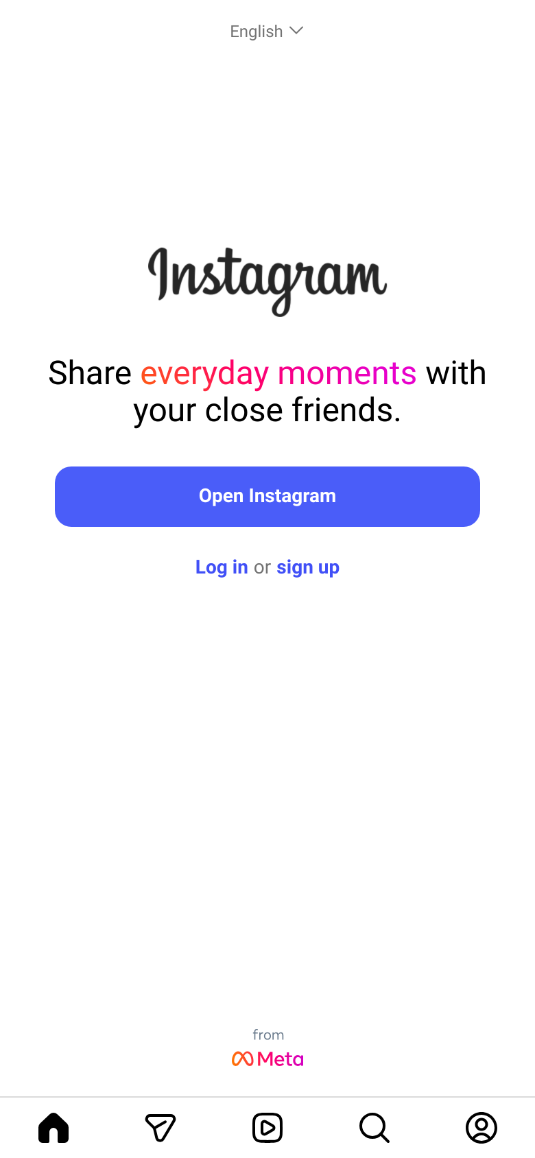 Homepage / Lander