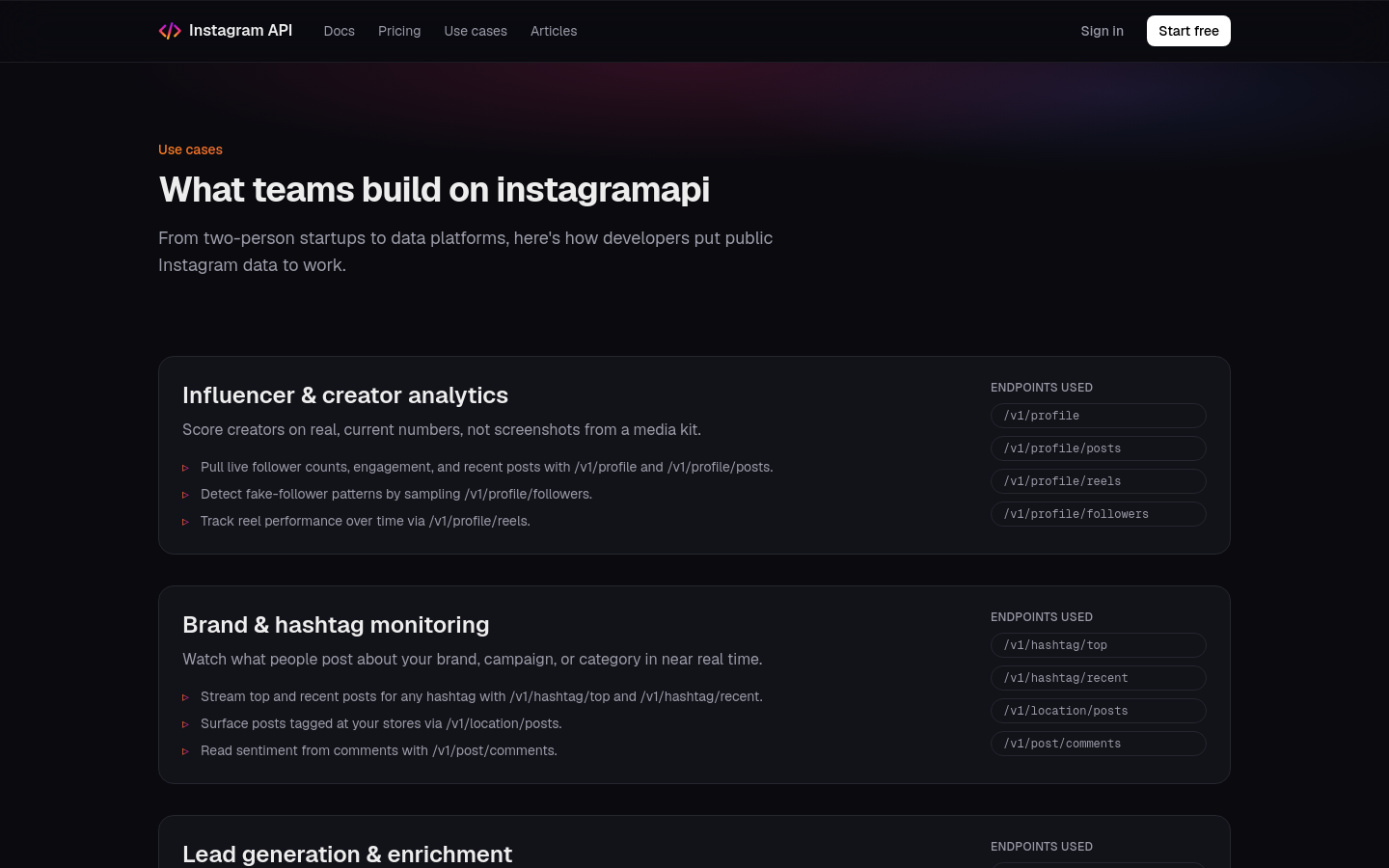 Use Cases