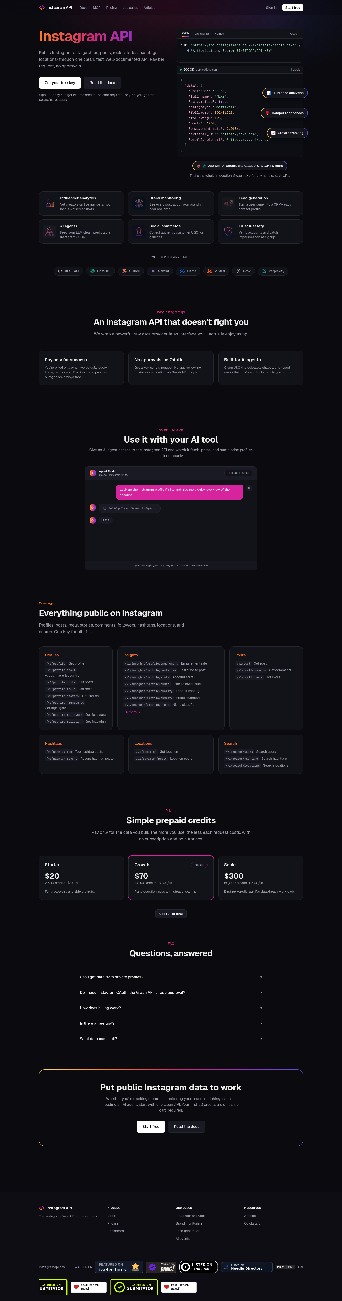 instagramapi.dev — 
