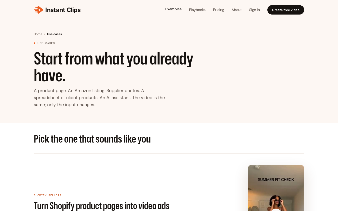 Use Cases