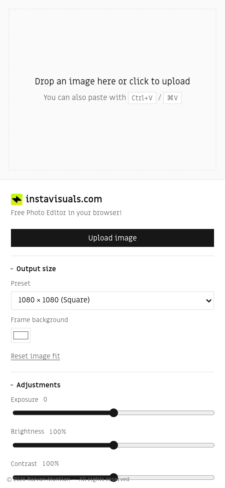 Homepage / Lander