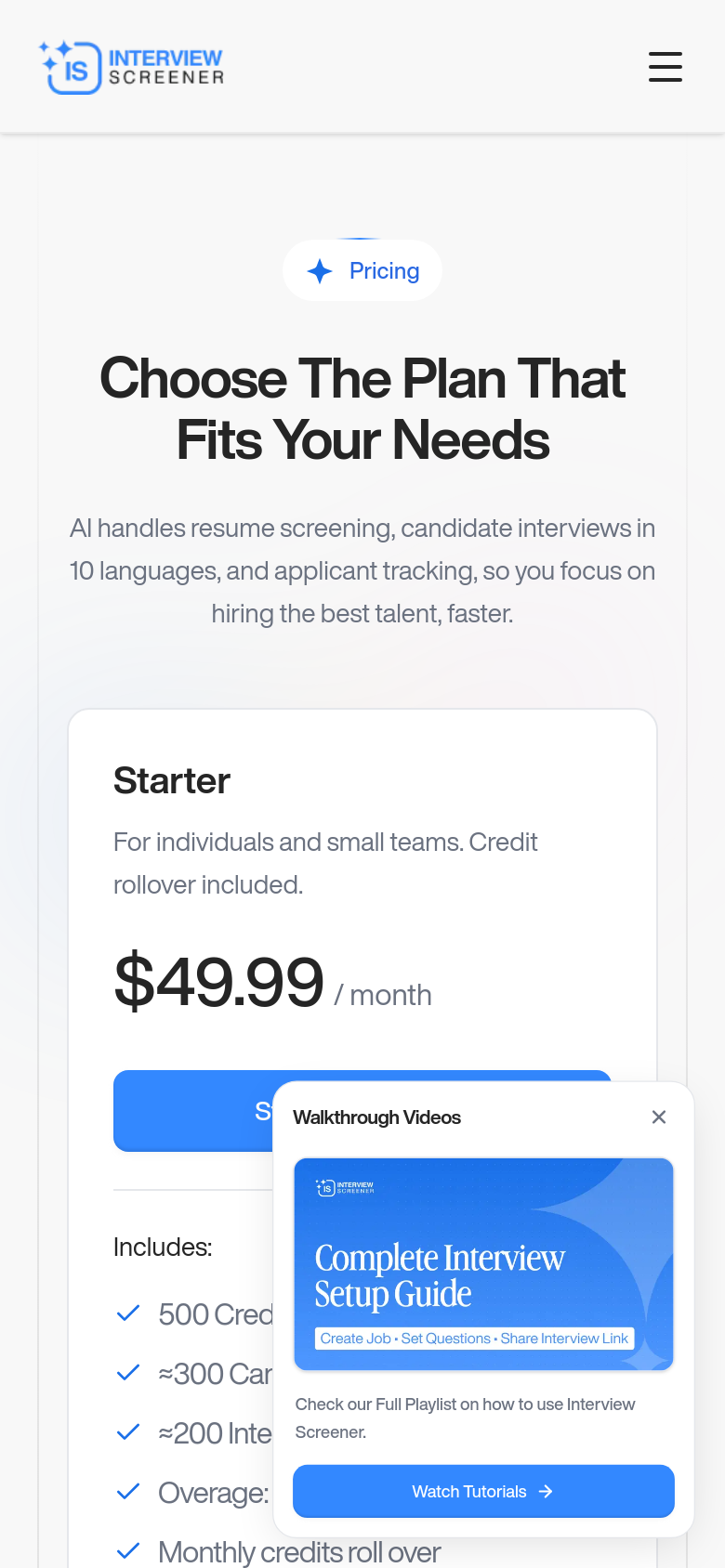 Pricing