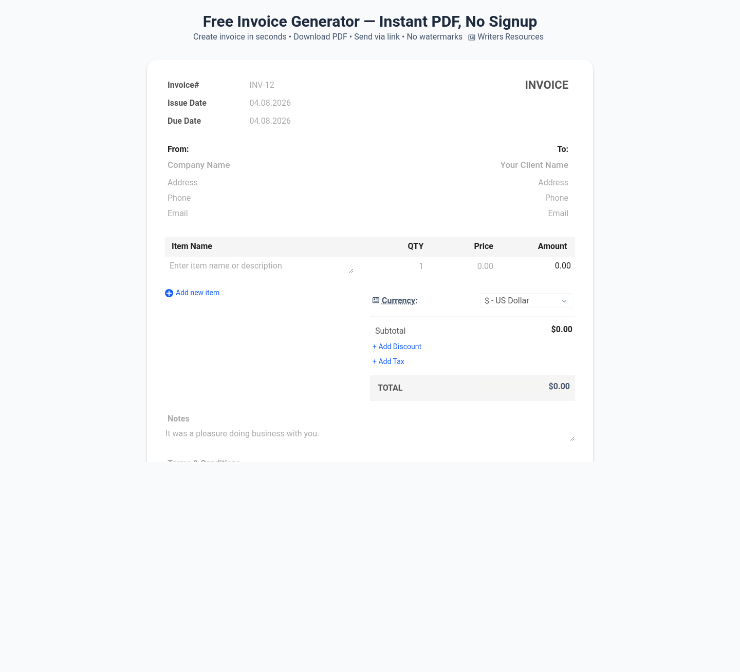 invoiceg.com — 