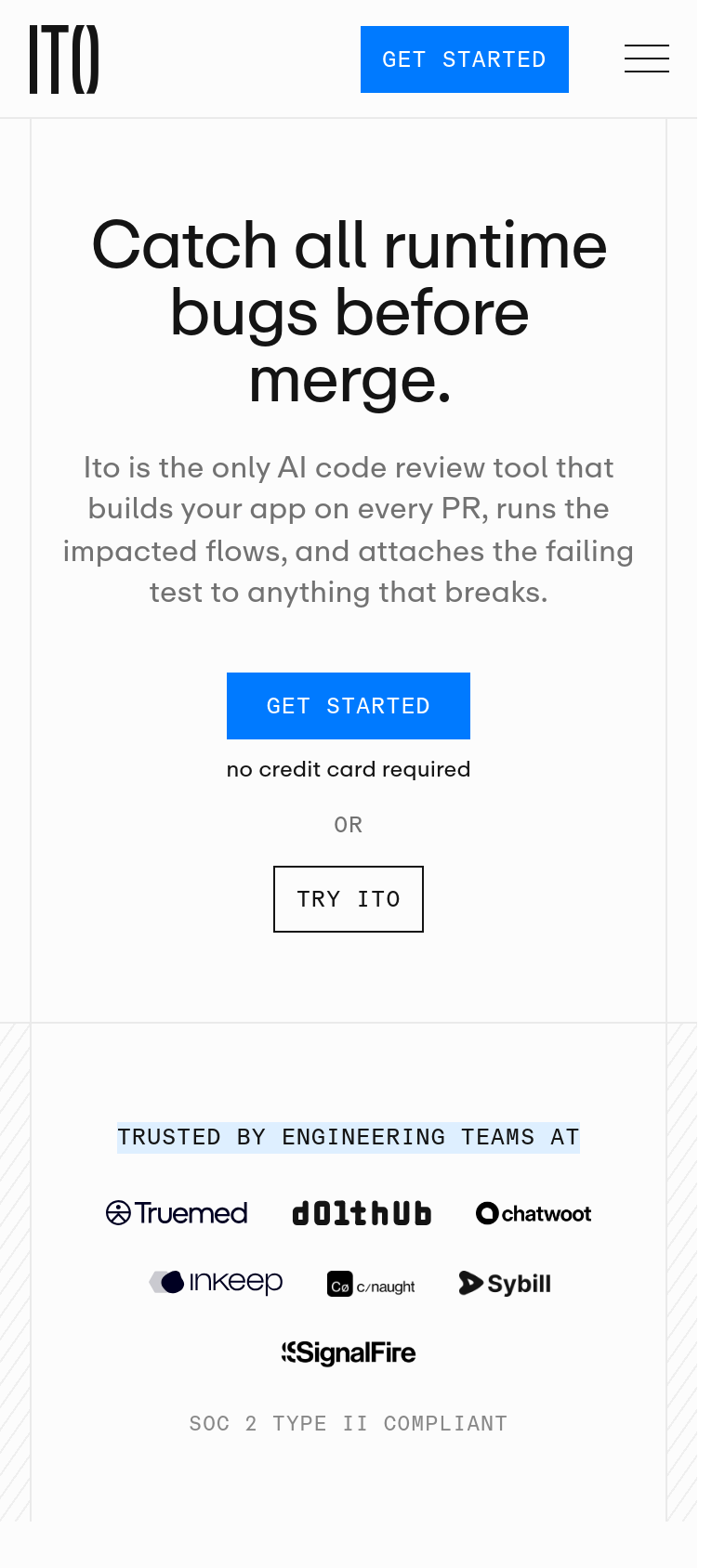 Homepage / Lander