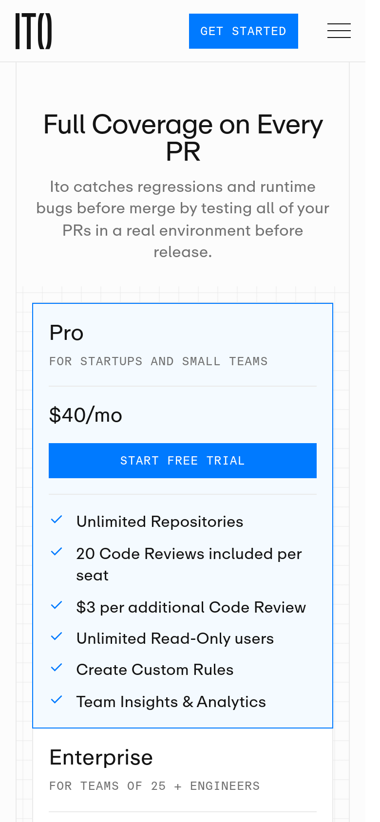 Pricing
