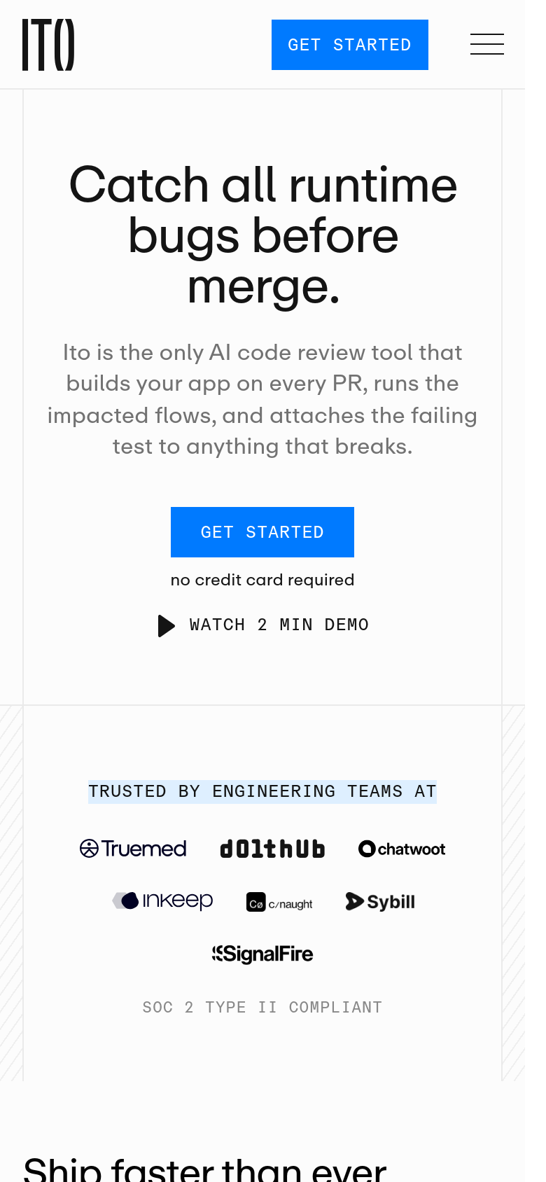 Homepage / Lander